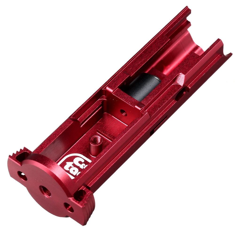 C&C Tac CNC 7075 Aluminium BlowBack Unit Infinity Lightweight f. Action Army AAP-01 rot Bild 4