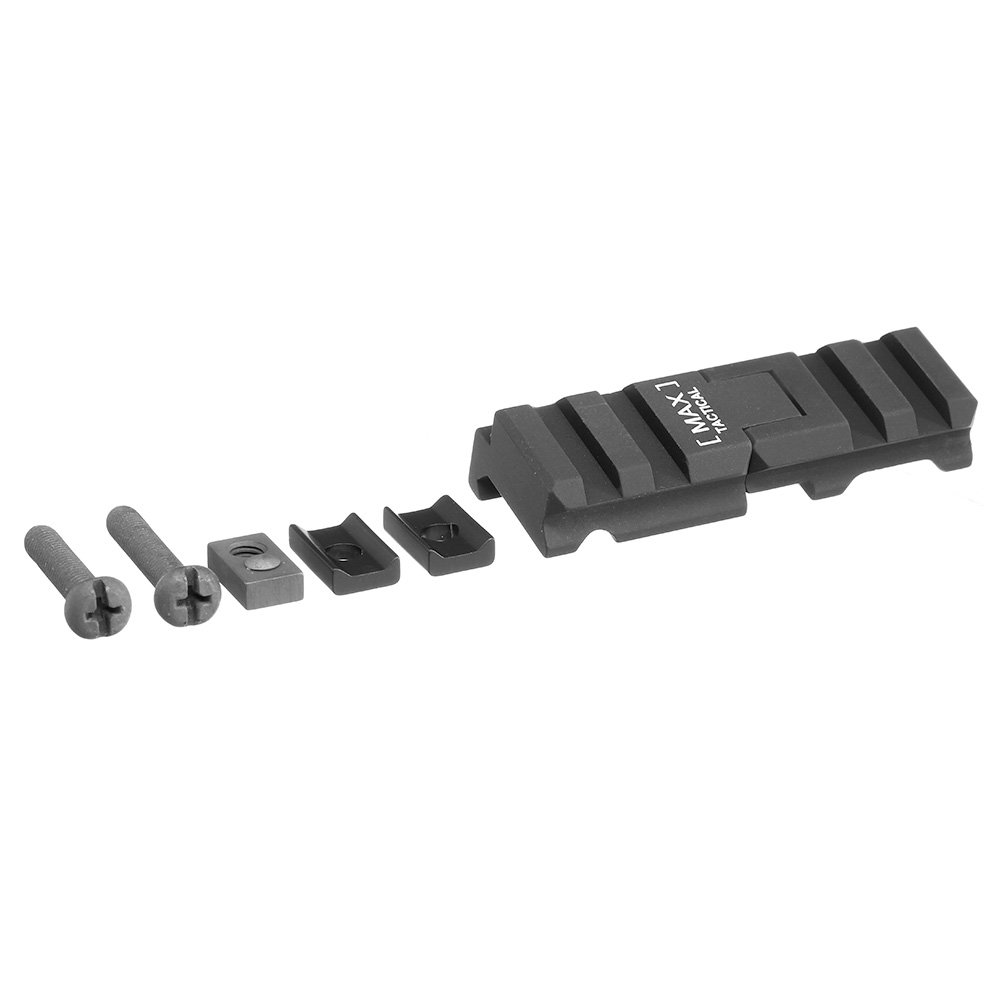 MAX Tactical Scope Riser / RAS Fix III 21mm Zielgerterhhung 2-teilig schwarz Bild 5