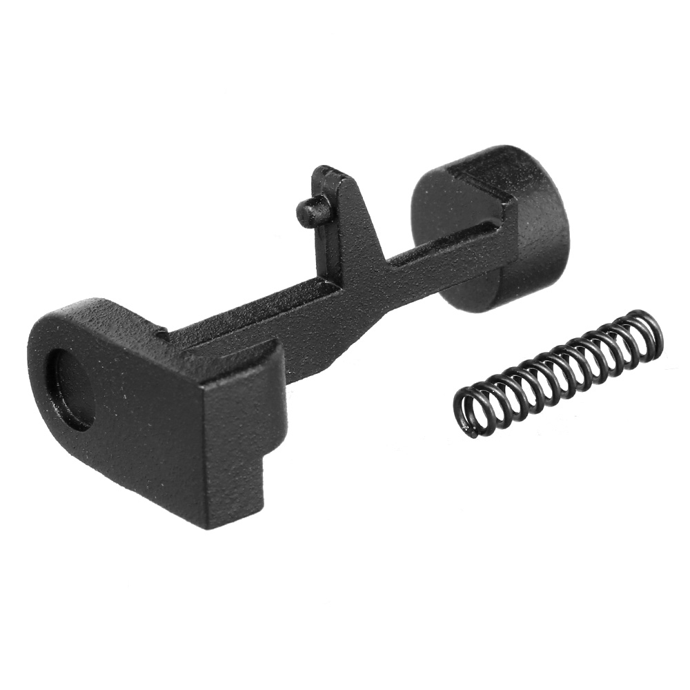 APS AKS-74 Aluminium Klappschaft Drcker / Foldable Stock Button Set schwarz Bild 1