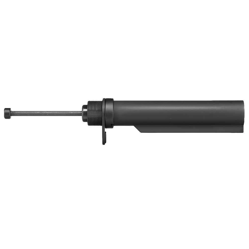 APS Standard AR Stock Tube Schaftsystem komplett f. APS M4 / M16 Gewehre mit CO2BB GBox schwarz Bild 3
