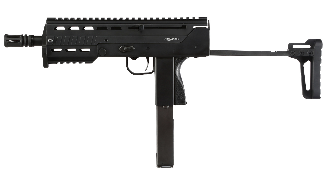 King Arms / KWA M11 mit PDW CNC Aluminium Kit NS2-System GBB 6mm BB schwarz Bild 1