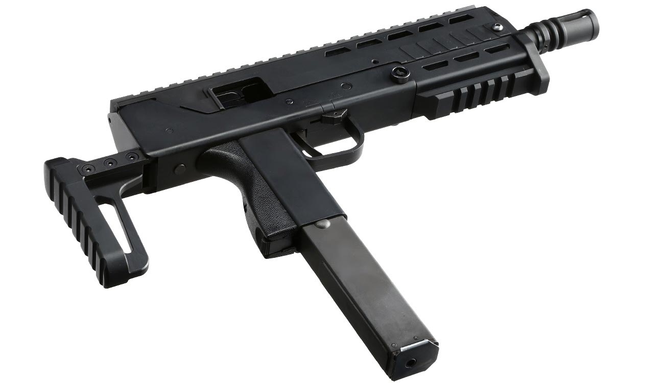 Versandrcklufer King Arms / KWA M11 mit PDW CNC Aluminium Kit NS2-System GBB 6mm BB schwarz Bild 4