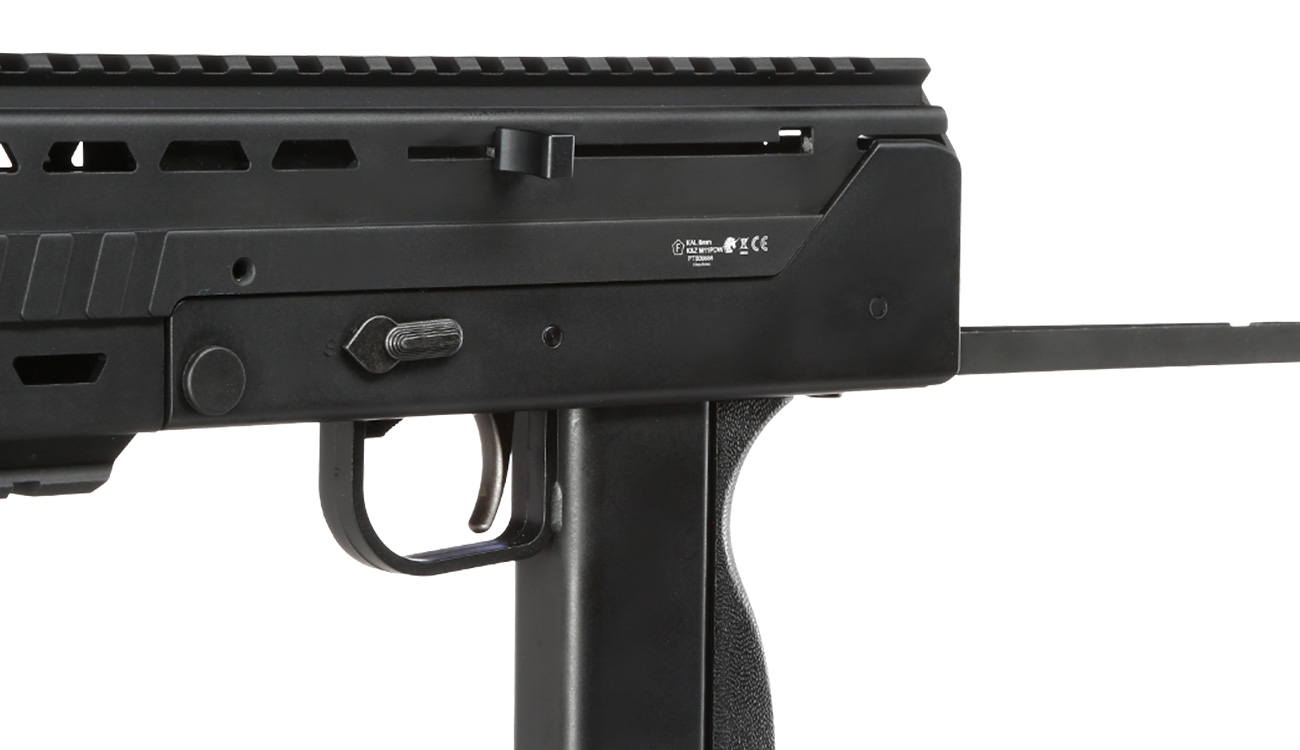 Versandrcklufer King Arms / KWA M11 mit PDW CNC Aluminium Kit NS2-System GBB 6mm BB schwarz Bild 7