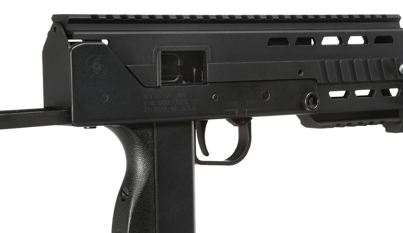 Versandrcklufer King Arms / KWA M11 mit PDW CNC Aluminium Kit NS2-System GBB 6mm BB schwarz Bild 8