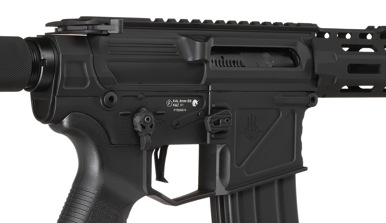 APS M4 X1 Xtreme Pistol Vollmetall GBox CO2BB 6mm BB schwarz Bild 8