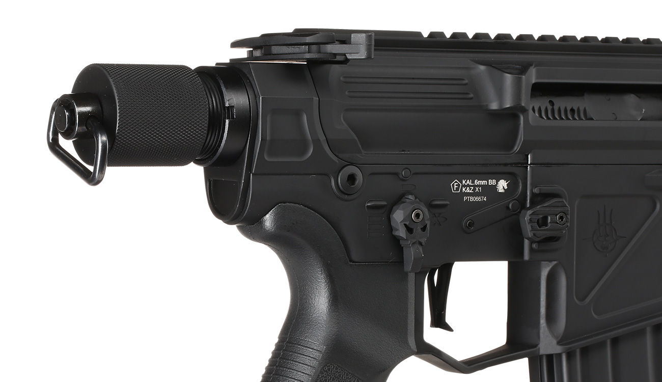APS M4 X1 Xtreme Pistol Vollmetall GBox CO2BB 6mm BB schwarz Bild 9