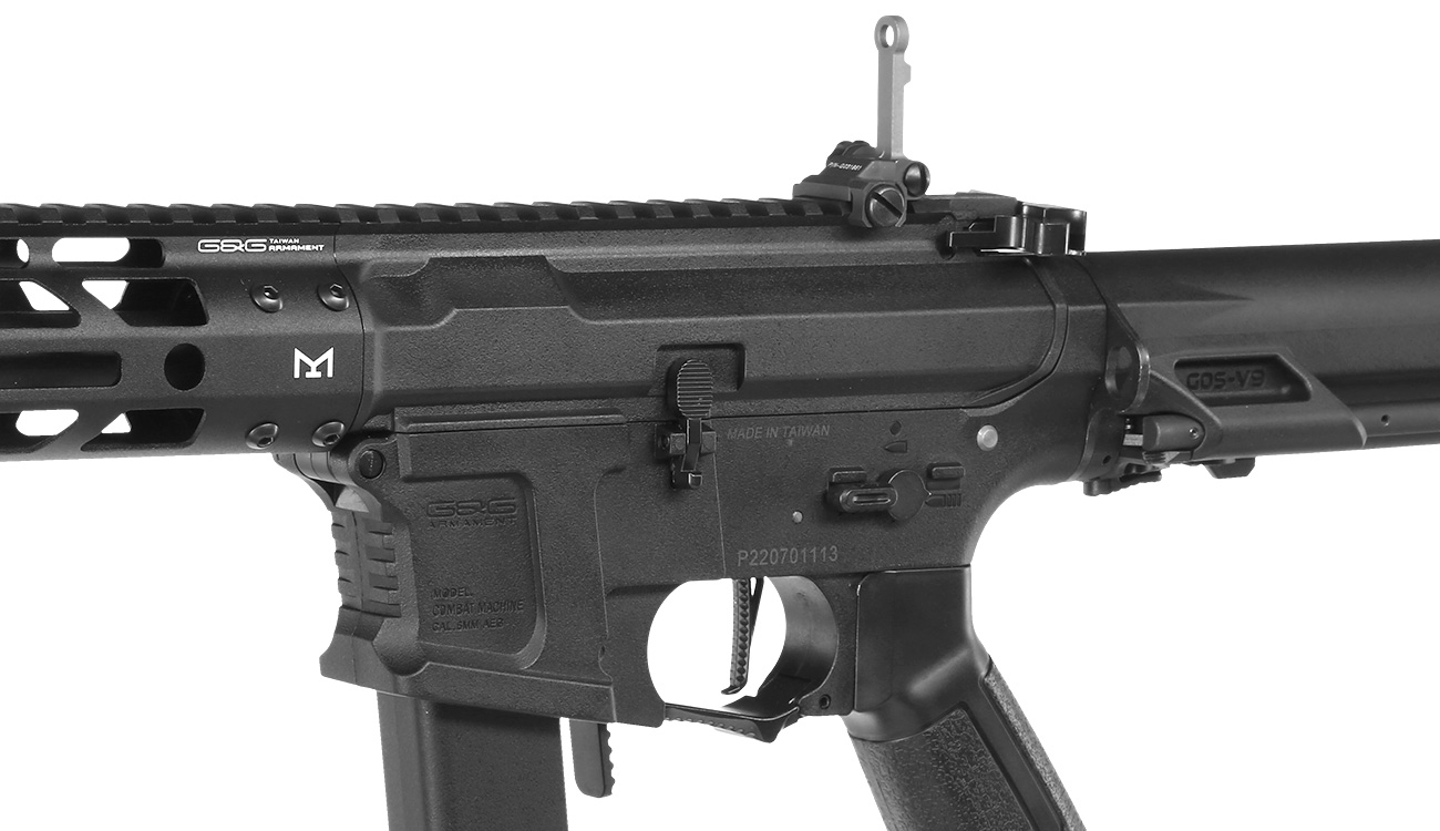 G&G ARP 9 2.0 ETU-Mosfet Polymergehuse AEG 6mm BB schwarz Bild 7