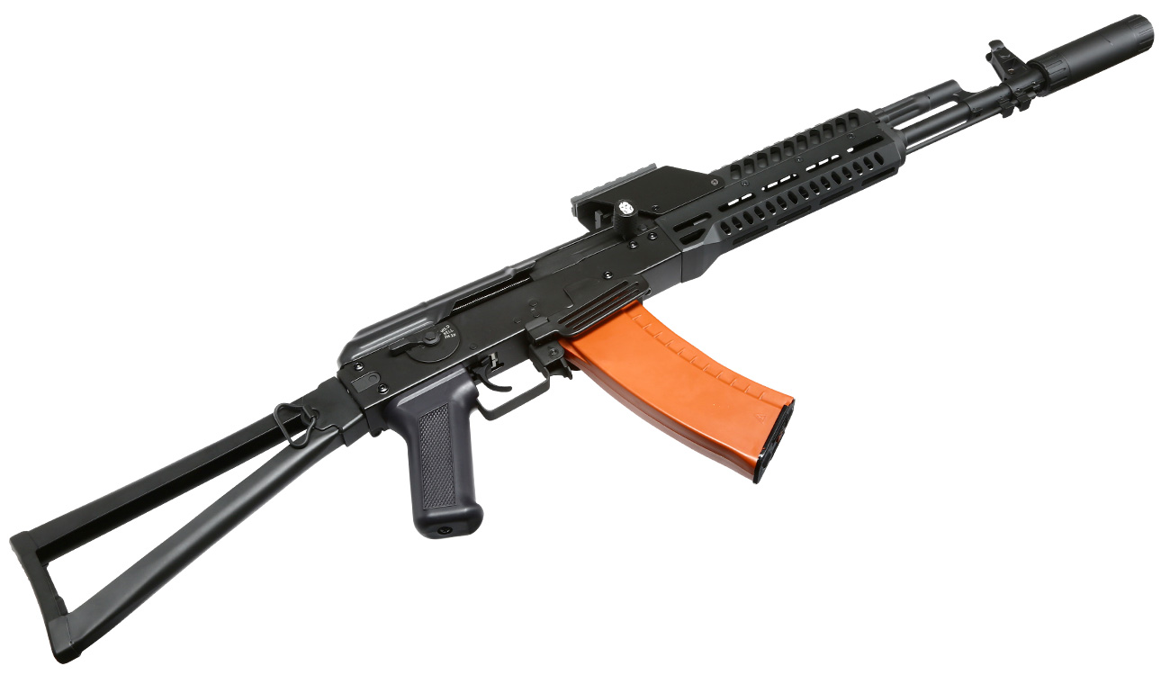 APS AKS-74 Ghost Patrol Assault Vollmetall BlowBack S-AEG 6mm BB schwarz Bild 5