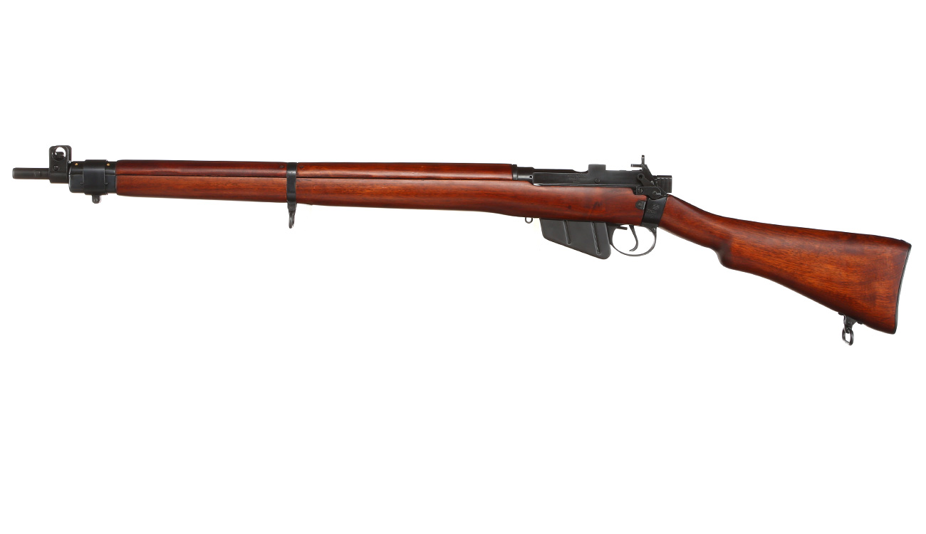 Ares Lee-Enf. SMLE No.4 MK1 Stahl Bolt-Action Gewehr 6mm BB Echtholz + Waffenkiste Bild 1