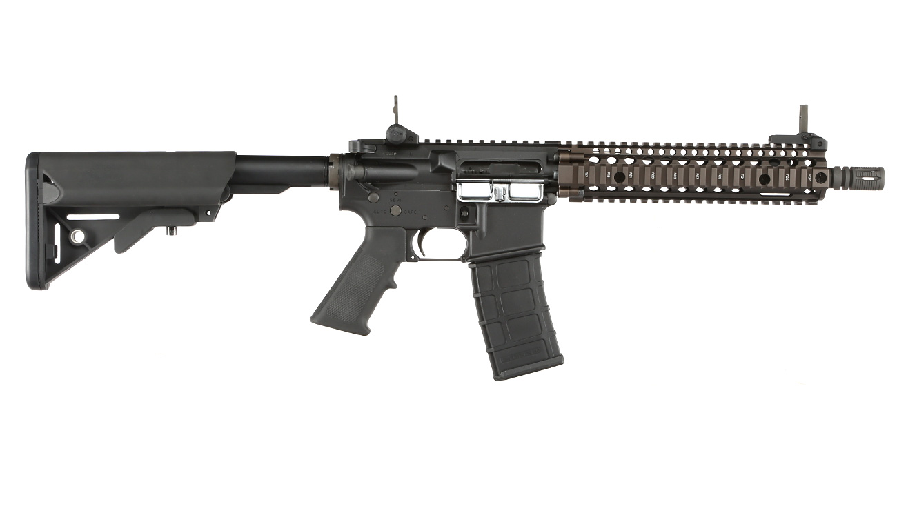 GHK Colt / Daniel Defense MK18 MOD1 Vollmetall Gas-Blow-Back 6mm BB Dualtone - Forged Receiver Edition Bild 2