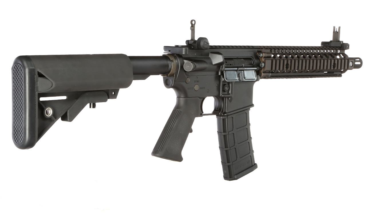 GHK Colt / Daniel Defense MK18 MOD1 Vollmetall Gas-Blow-Back 6mm BB Dualtone - Forged Receiver Edition Bild 3