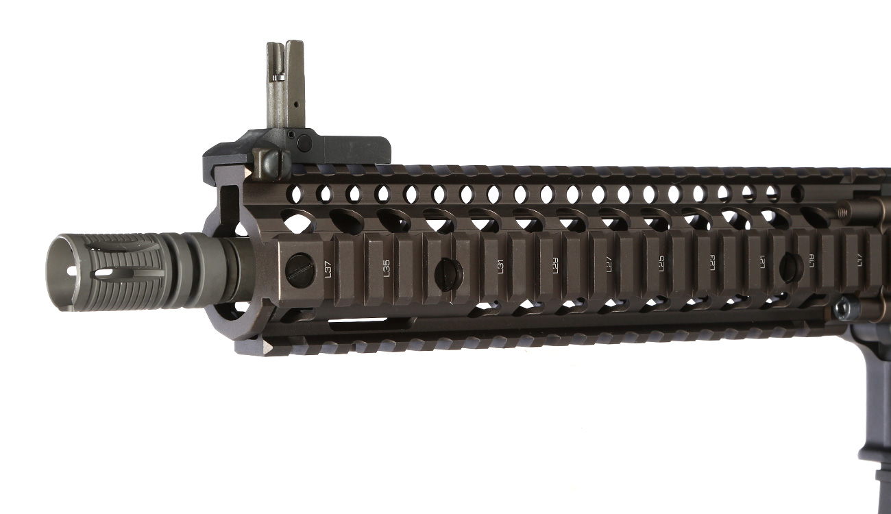 GHK Colt / Daniel Defense MK18 MOD1 Vollmetall Gas-Blow-Back 6mm BB Dualtone - Forged Receiver Edition Bild 6