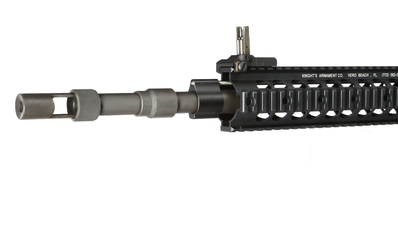 GHK Colt MK12 Mod 1 SPR Vollmetall Gas-Blow-Back 6mm BB schwarz - Forged Receiver Edition Bild 5
