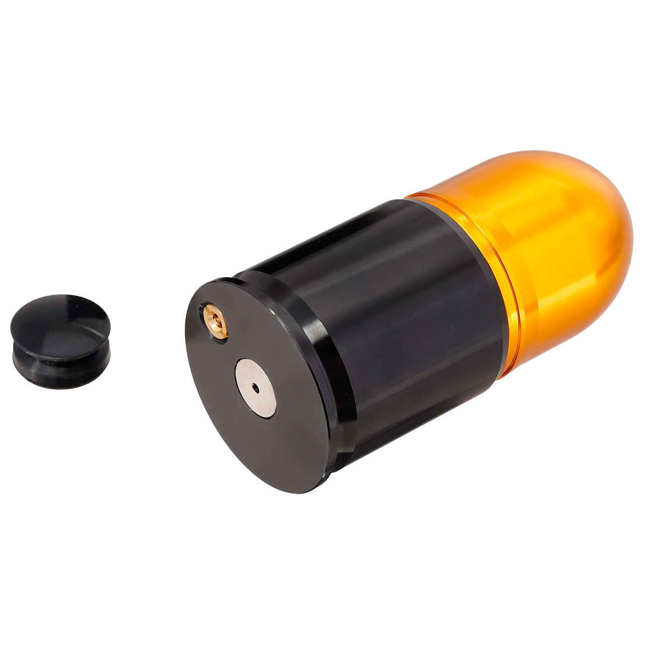 ASG 40mm Vollmetall Hlse / Einlegepatrone f. 65 6mm BBs gold inkl. 10 Abdeckkappen Bild 1