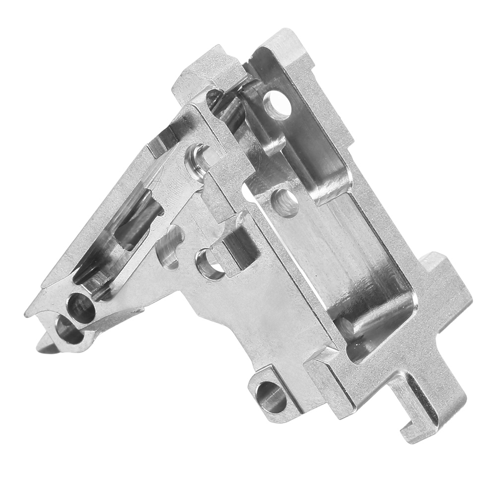 CowCow CNC Edelstahl Hammer Housing f. Action Army AAP-01 GBB Pistolen silber Bild 1