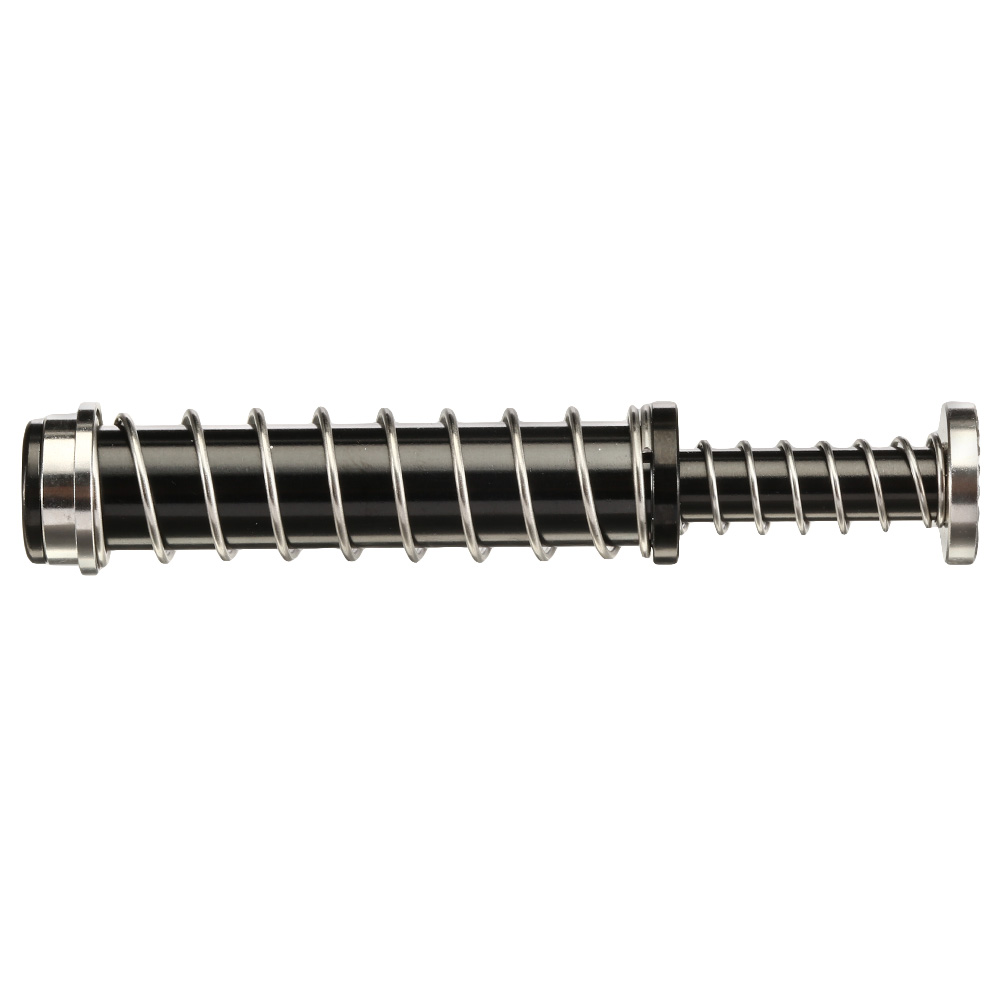 CowCow Technology Edelstahl Recoil Spring Guide Rod mit Buffer Einstze f. VFC Glock 19X schwarz Bild 4