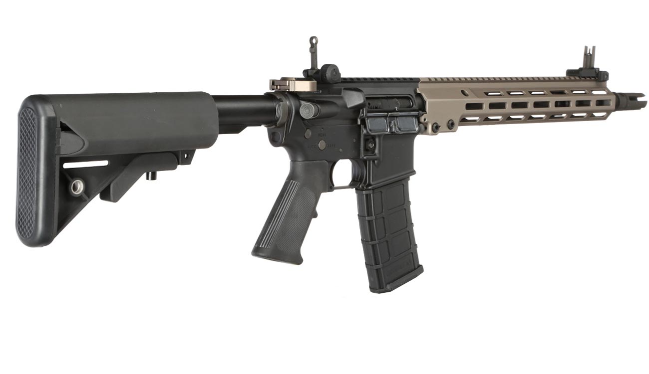 GHK Colt MK16 14.5 URGI Vollmetall Gas-Blow-Back 6mm BB Dualtone - Forged Receiver Edition Bild 3