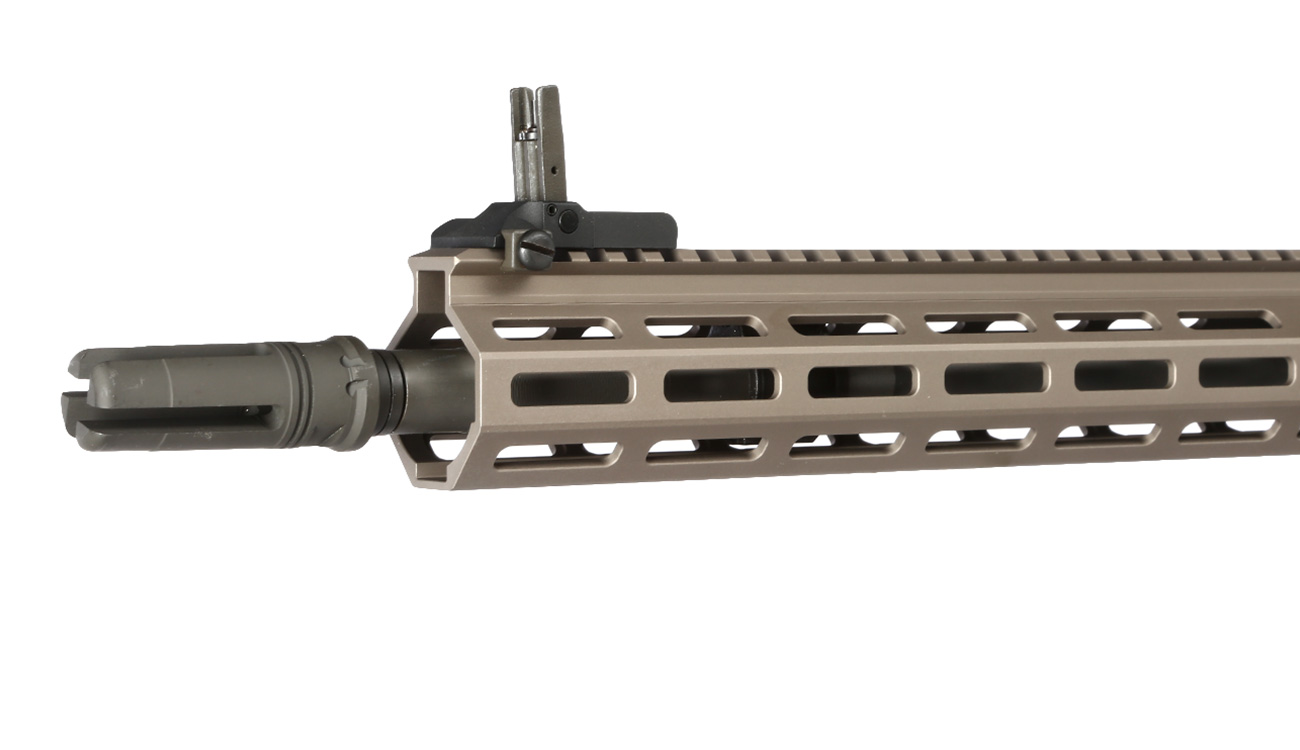 GHK Colt MK16 14.5 URGI Vollmetall Gas-Blow-Back 6mm BB Dualtone - Forged Receiver Edition Bild 6