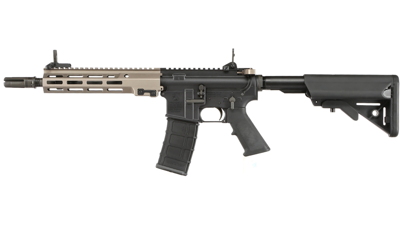 GHK Colt MK16 10.3 URGI Vollmetall Gas-Blow-Back 6mm BB Dualtone - Forged Receiver Edition Bild 1