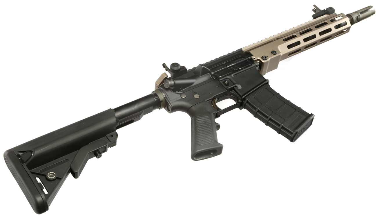 GHK Colt MK16 10.3 URGI Vollmetall Gas-Blow-Back 6mm BB Dualtone - Forged Receiver Edition Bild 5