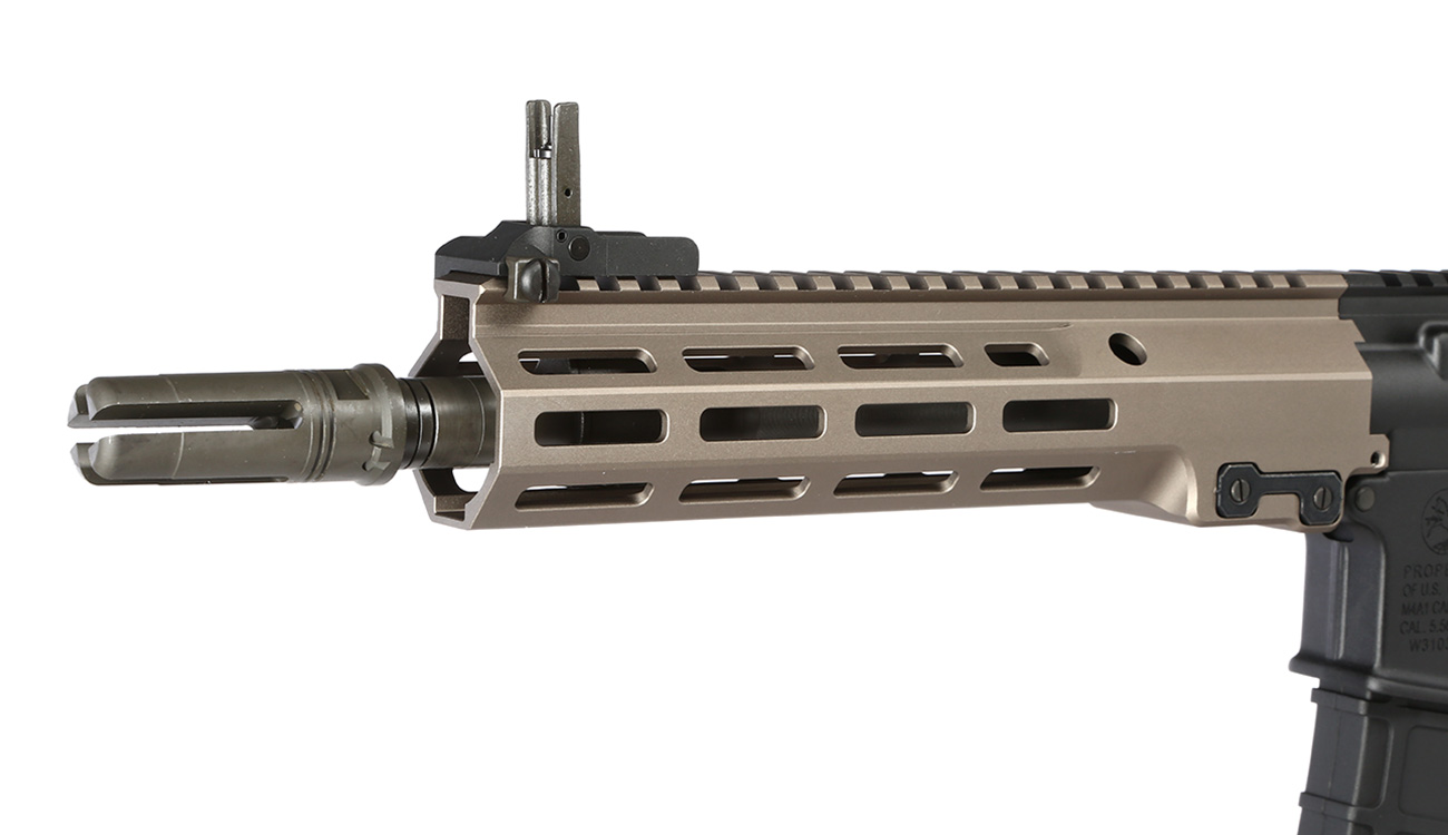 GHK Colt MK16 10.3 URGI Vollmetall Gas-Blow-Back 6mm BB Dualtone - Forged Receiver Edition Bild 6