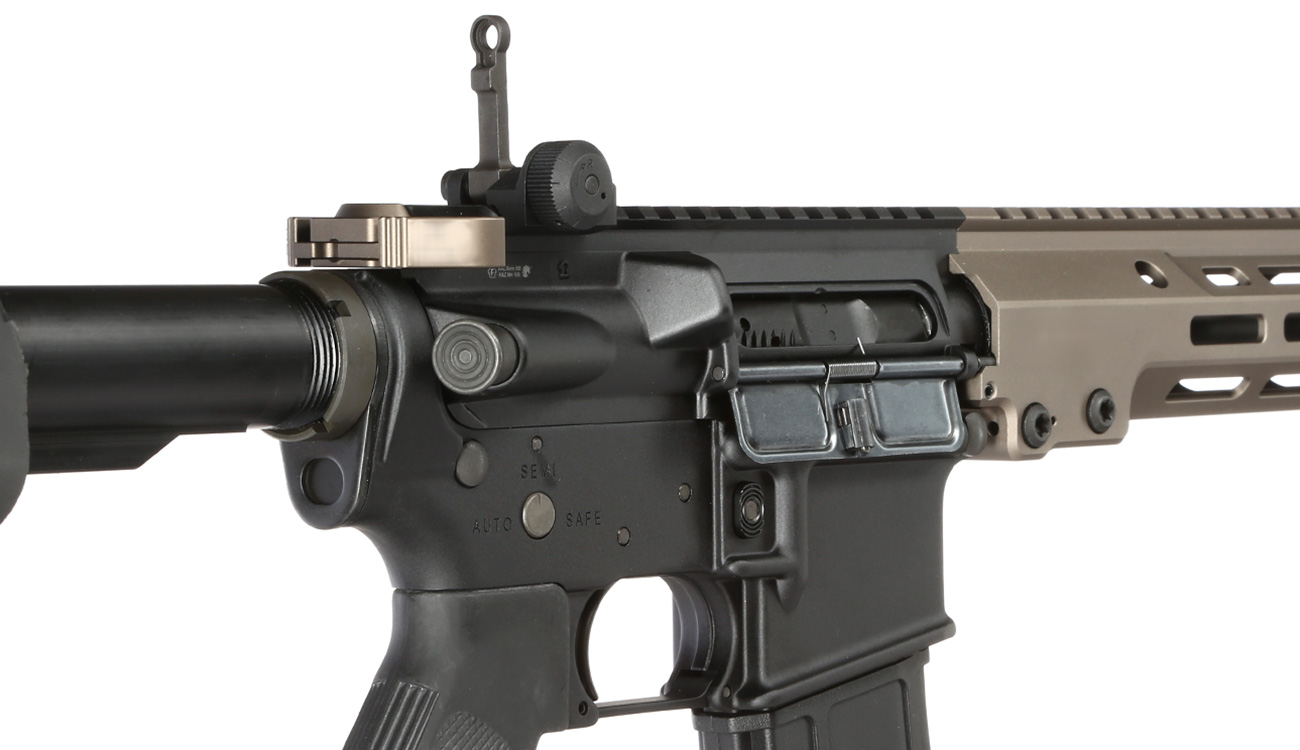 GHK Colt MK16 10.3 URGI Vollmetall Gas-Blow-Back 6mm BB Dualtone - Forged Receiver Edition Bild 8