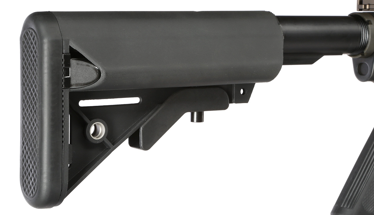 GHK Colt MK16 10.3 URGI Vollmetall Gas-Blow-Back 6mm BB Dualtone - Forged Receiver Edition Bild 9