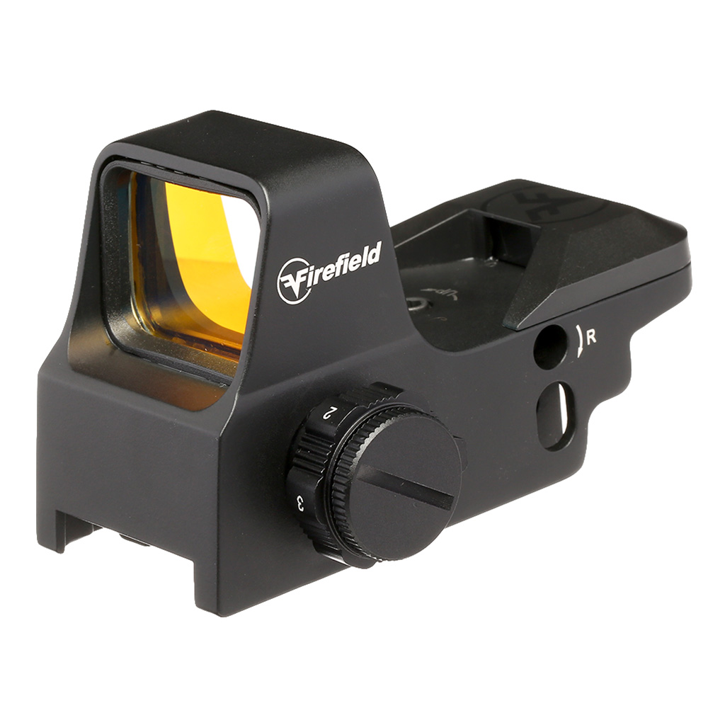 Firefield Impact XL Reflex Sight Red-Dot mit 4 Absehen LPZ inkl. 20 - 22mm Halterungen schwarz