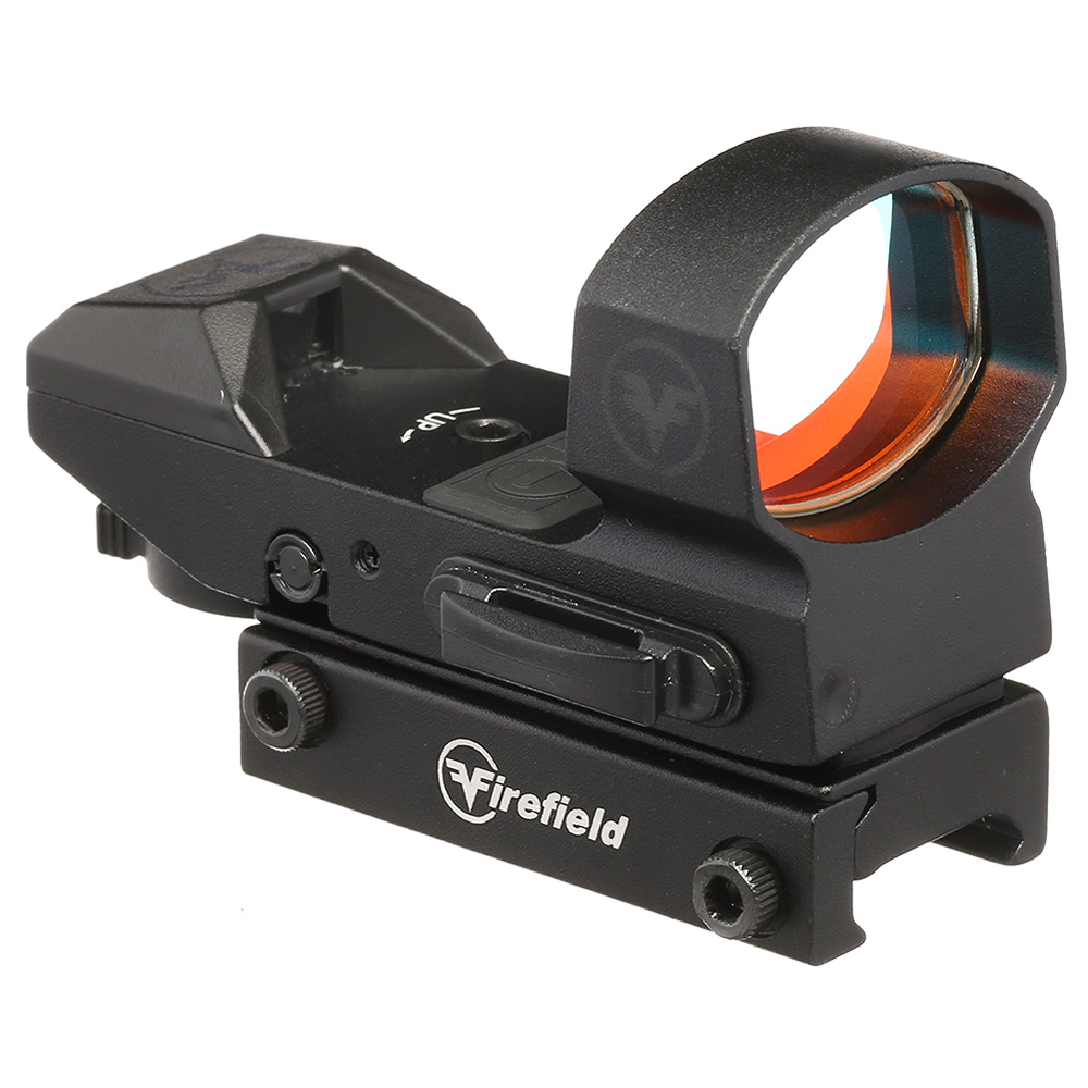 Firefield Impact Reflex Sight Red-Dot mit 4 Absehen LPZ inkl. 20 - 22mm Halterungen schwarz Bild 2