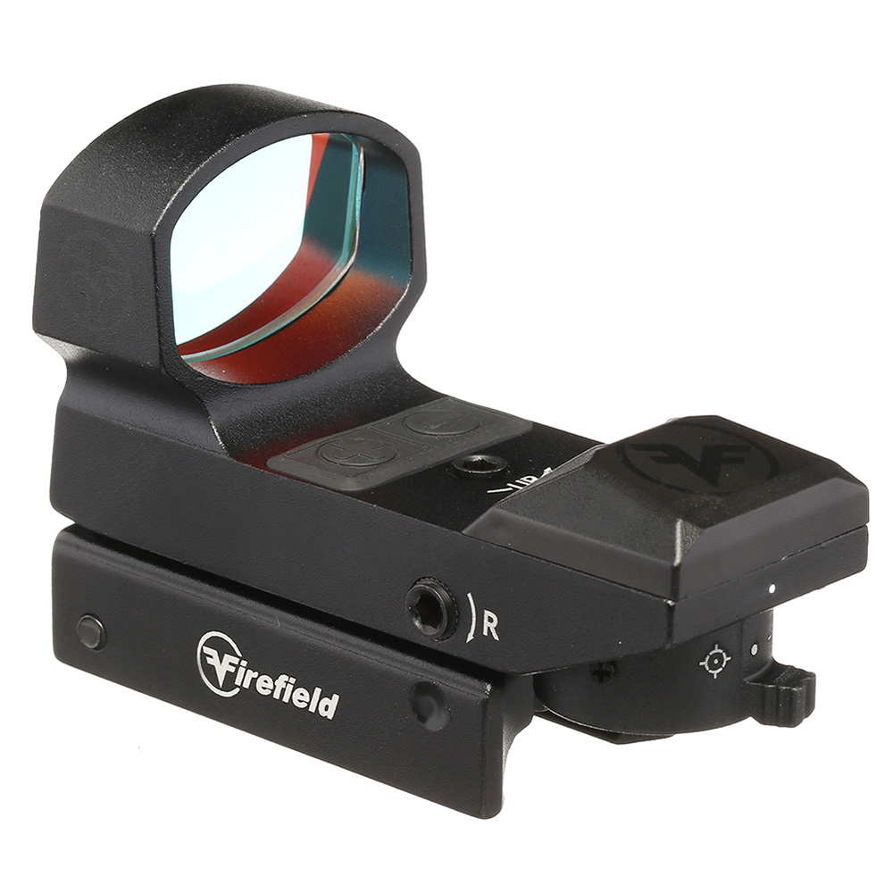 Firefield Impact Reflex Sight Red-Dot mit 4 Absehen LPZ inkl. 20 - 22mm Halterungen schwarz Bild 3