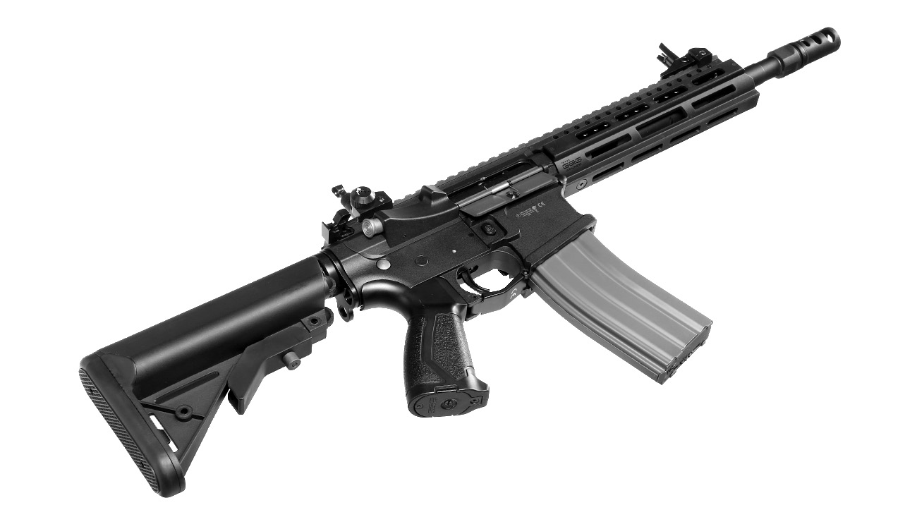 G&G CM16 Raider M-LOK 2.0 Polymergehuse S-AEG 6mm BB schwarz Bild 4