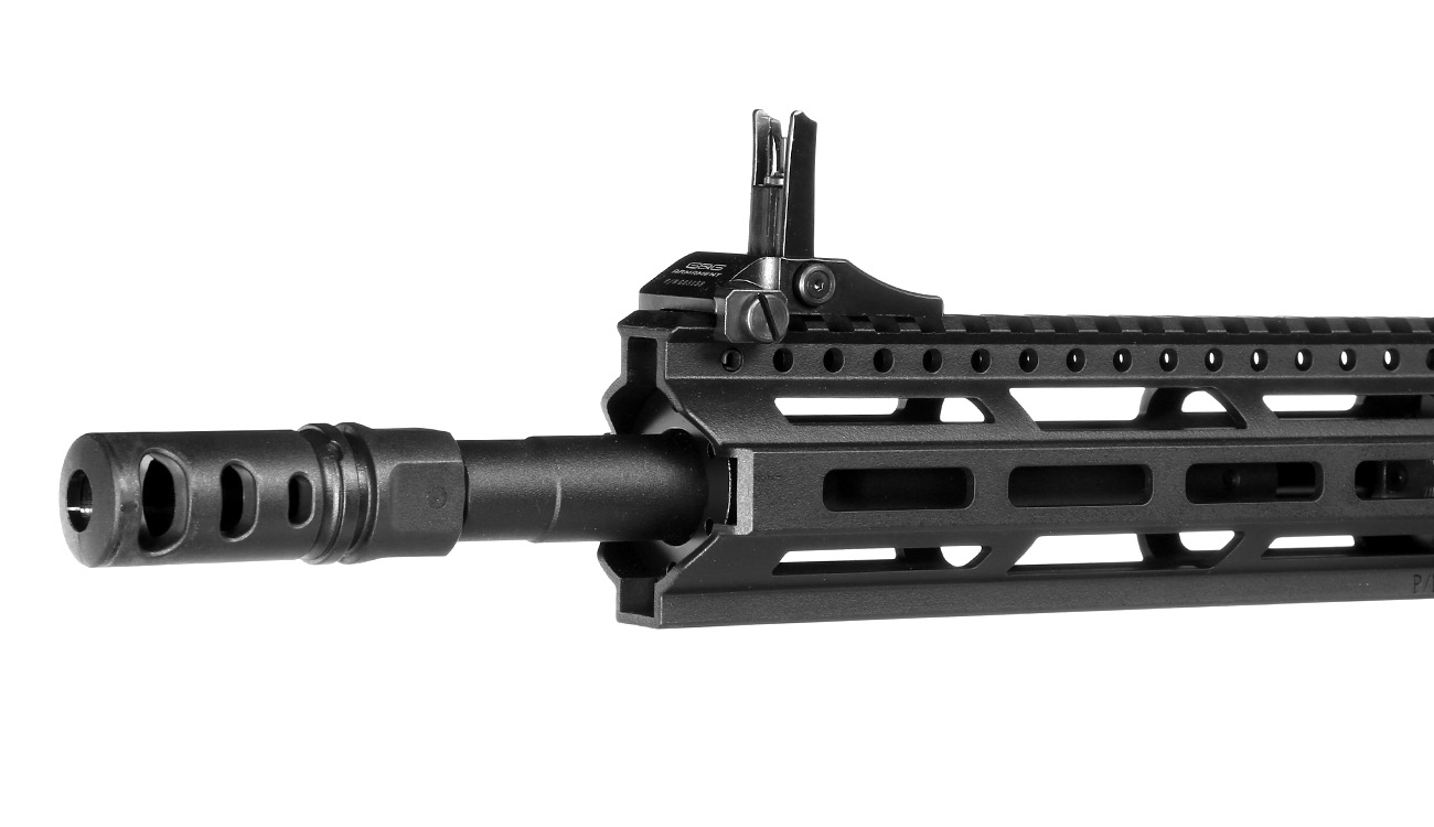 G&G CM16 Raider M-LOK 2.0 Polymergehuse S-AEG 6mm BB schwarz Bild 6