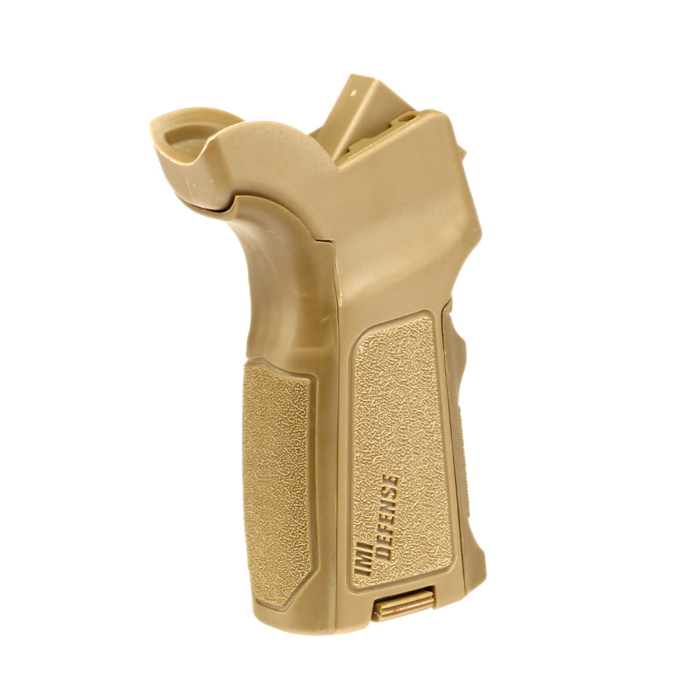 IMI M4 / M16 CG-2 Pistol Grip Griffstck mit Wechseleinstzen Tan f. VFC / WE / WA M4 GBB Serie Bild 3