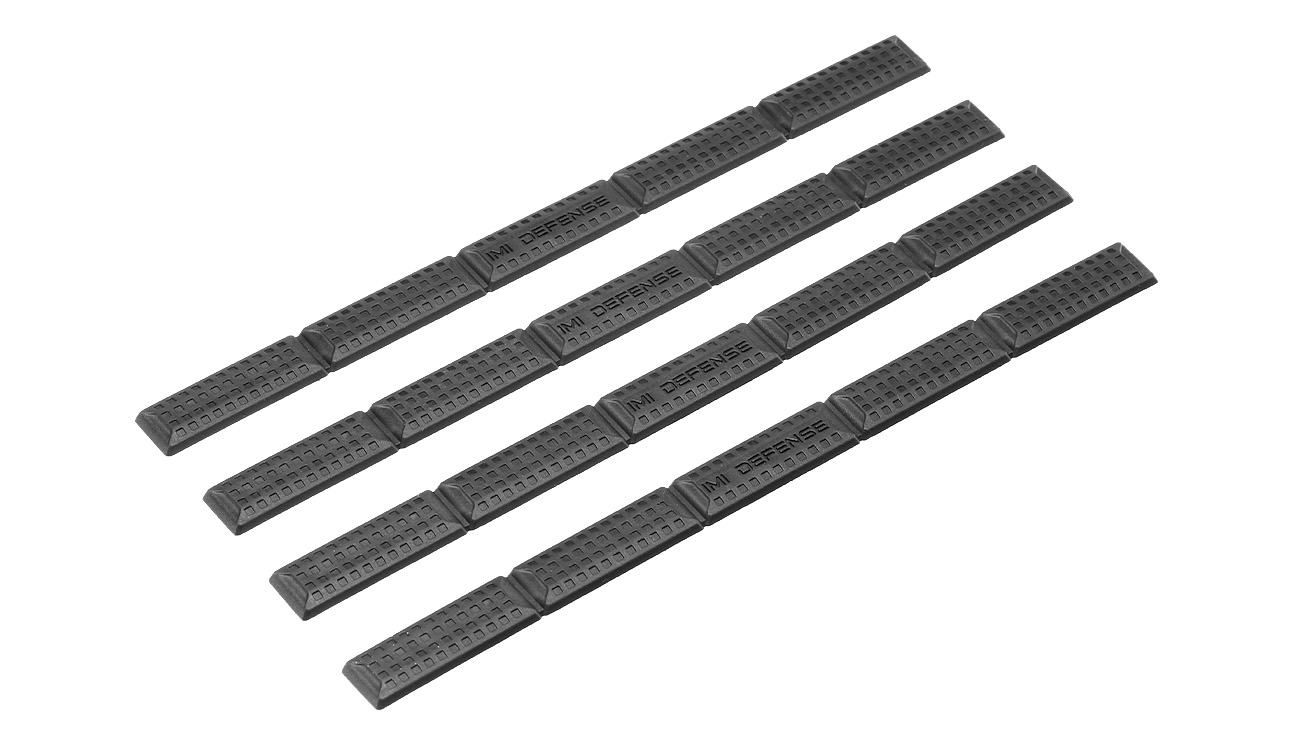 IMI M-LOK Soft Polymer Rail Cover Set (4 Stck) schwarz