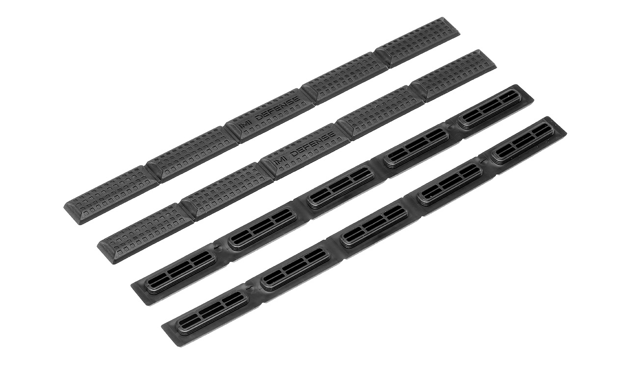 IMI M-LOK Soft Polymer Rail Cover Set (4 Stck) schwarz Bild 1