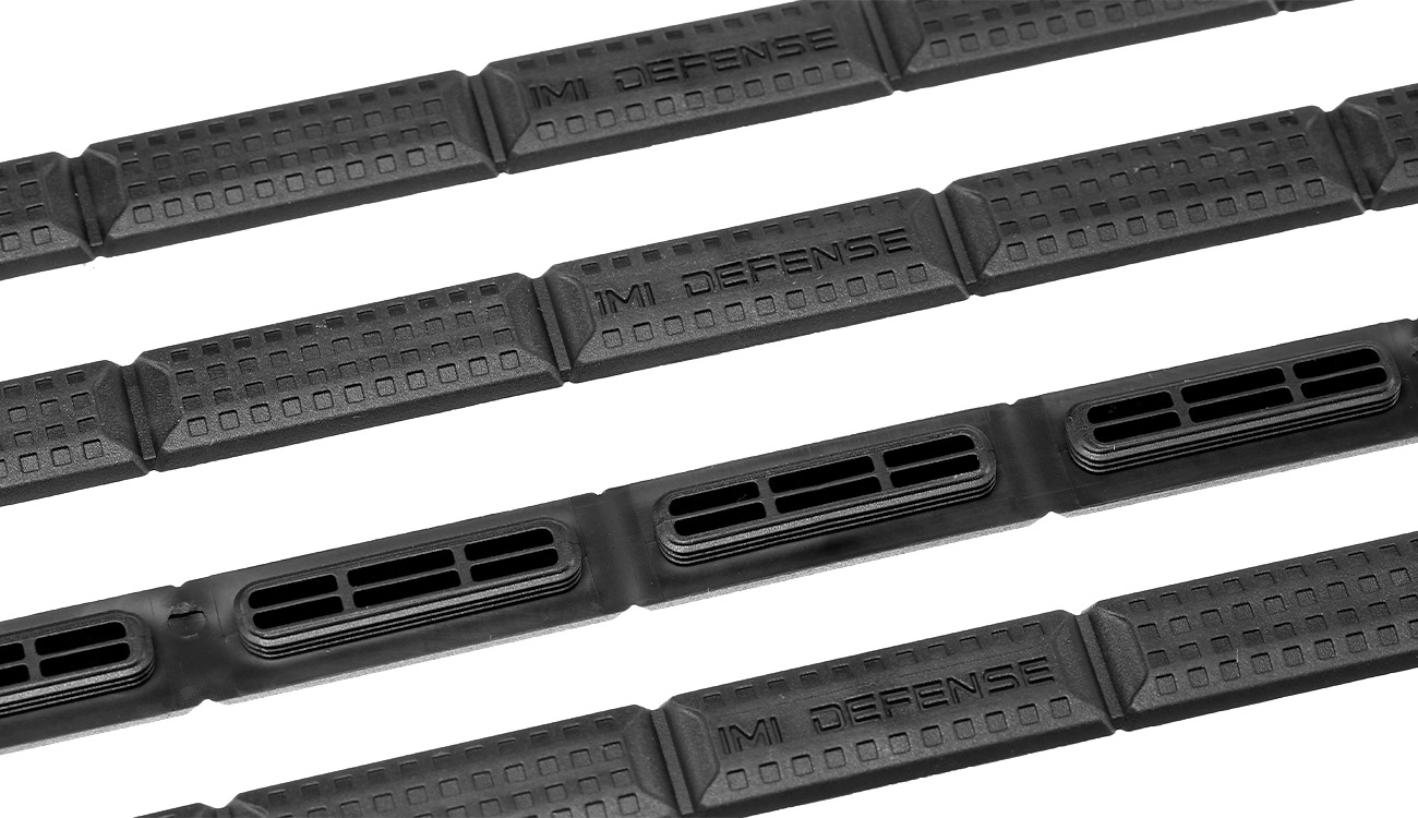 IMI M-LOK Soft Polymer Rail Cover Set (4 Stck) schwarz Bild 2