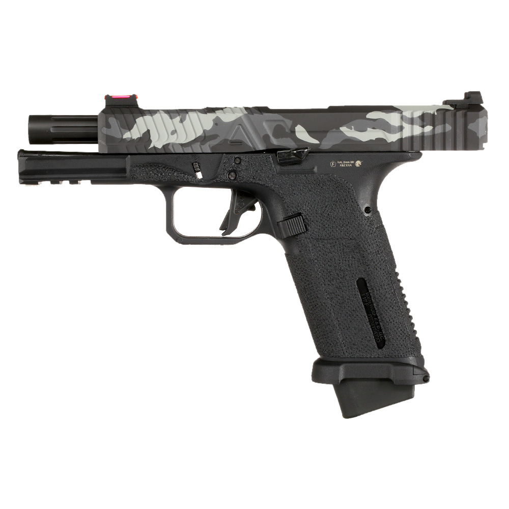 RWA Agency Arms EXA mit Metallschlitten Gas-Blow-Back 6mm BB Cerakote Stealth Camo Limited Edition Bild 2