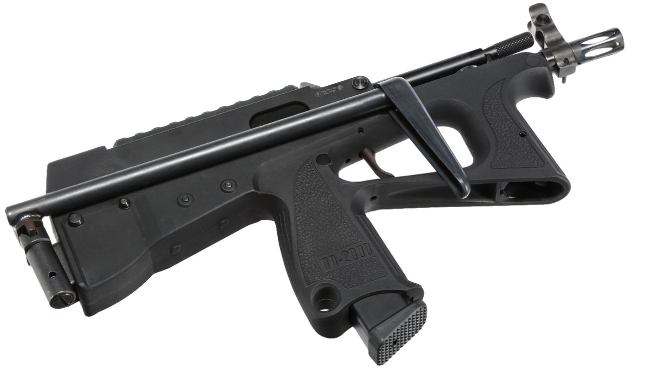 Modify PP-2000 Submachine Gun Polymer GBB 6mm BB schwarz inkl. E-Magazin / Koffer - Special Edition Bild 5