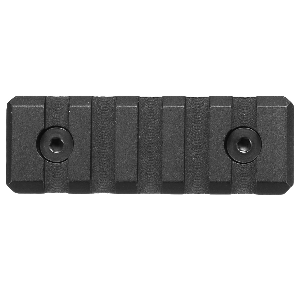 Firefield Edge Series KeyMod 21mm Aluminium Adapterschiene 5 Slot / 61mm schwarz Bild 2