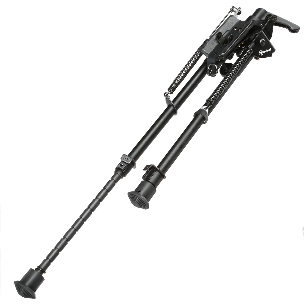 Firefield Stronghold Metall Zweibein 275 - 420 mm mit Gummife und 20 - 22mm- / Sniper-Halterung schwarz Bild 4