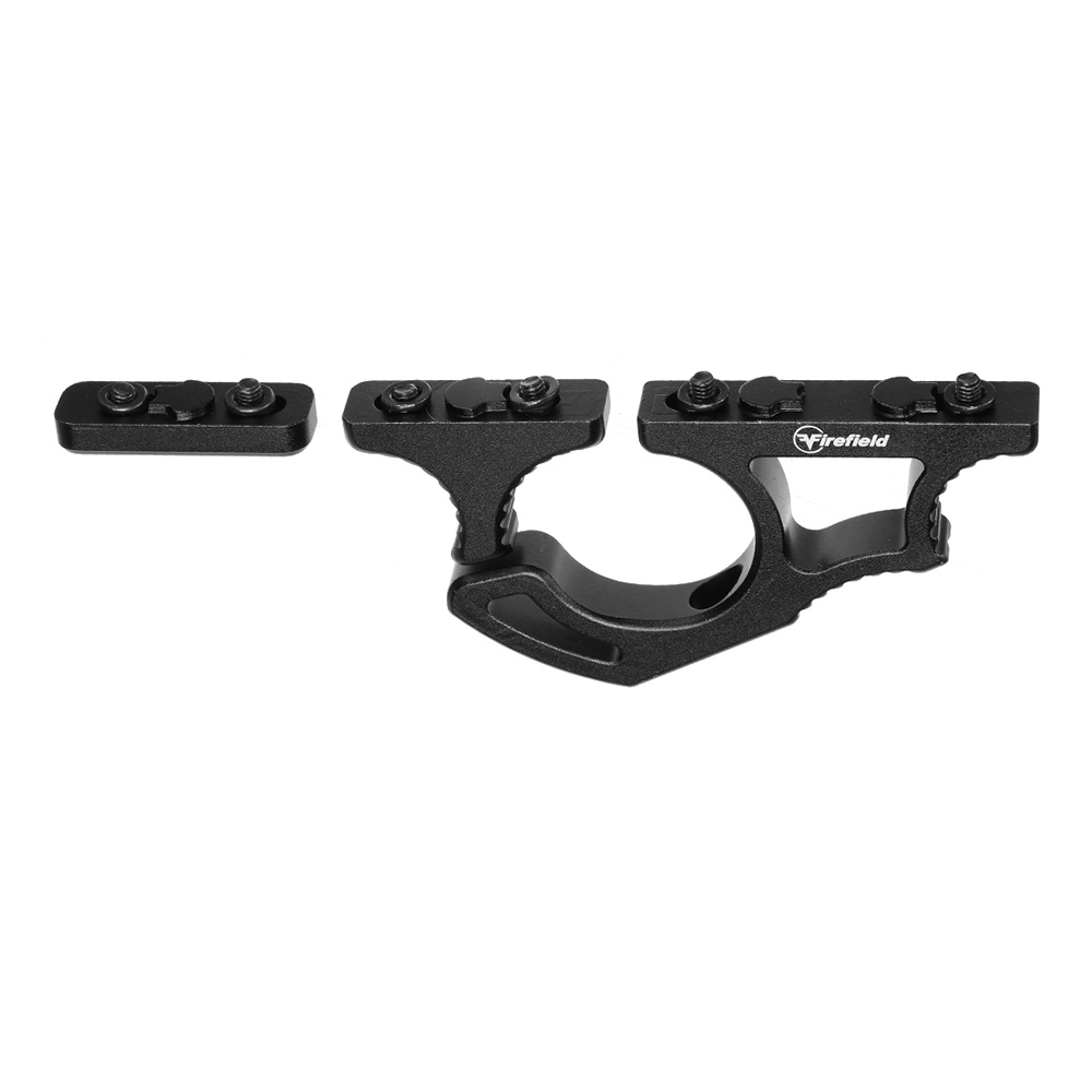 Firefield KeyMod Aluminium Rival XL Skeletonized Foregrip Frontgriff schwarz Bild 1