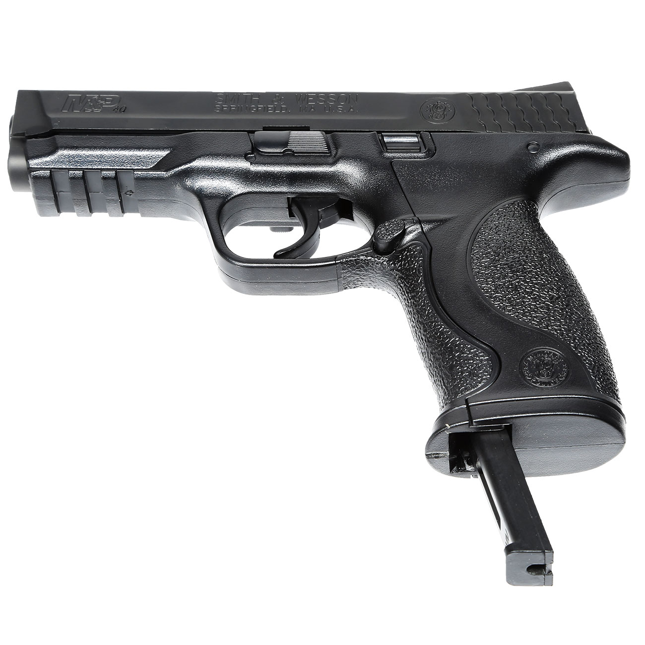 Smith & Wesson M&P40 mit Metallschlitten CO2 NBB 6mm BB schwarz Bild 4