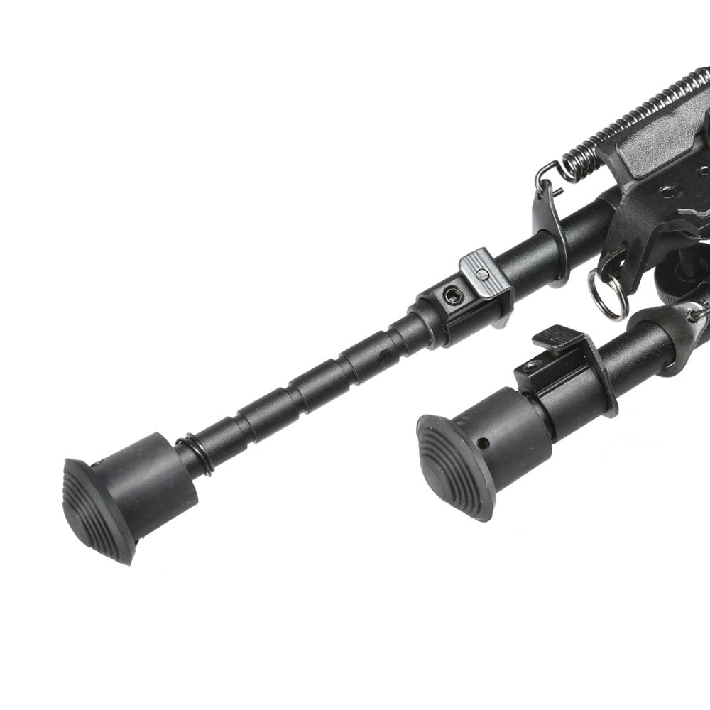 Firefield Stronghold Metall Zweibein 140 - 215 mm mit Gummife und 20 - 22mm- / Sniper-Halterung schwarz Bild 5