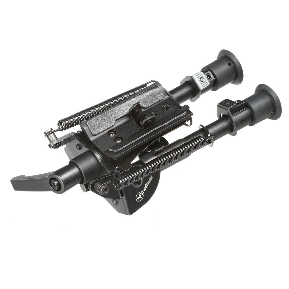 Firefield Stronghold Metall Zweibein 140 - 215 mm mit Gummife und 20 - 22mm- / Sniper-Halterung schwarz Bild 7