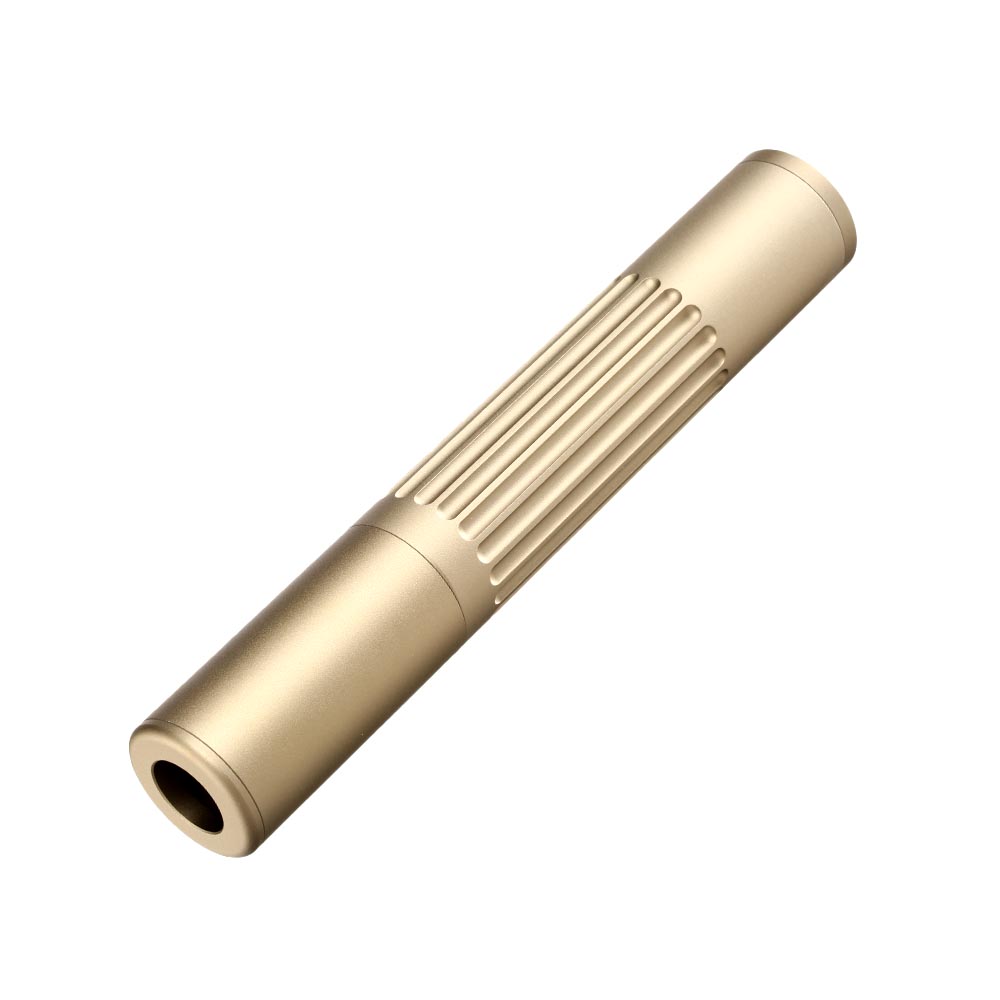 Modify OBserver Aluminium Over-Barrel Mock Suppressor - Tracer kompatibel 14mm- tan Bild 1