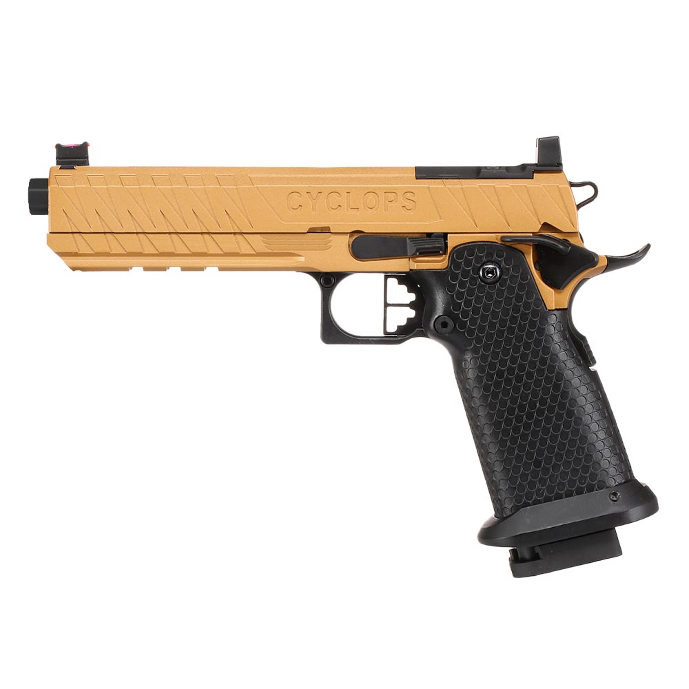 Echo1 Hi-Capa 6 Cyclops Vollmetall GBB 6mm BB bronze Bild 1