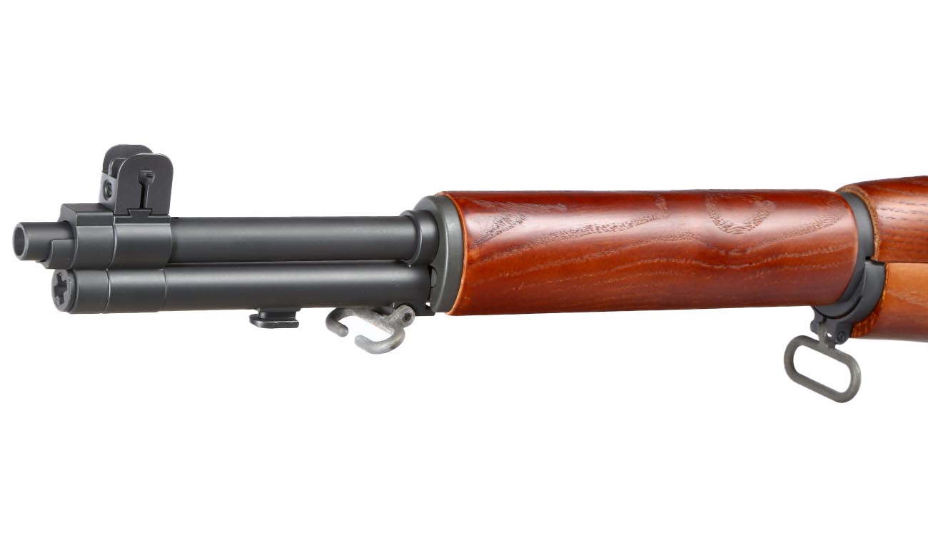 G&G M1 Garand ETU-Mosfet Vollmetall S-AEG 6mm BB schwarz - Echtholz Bild 6