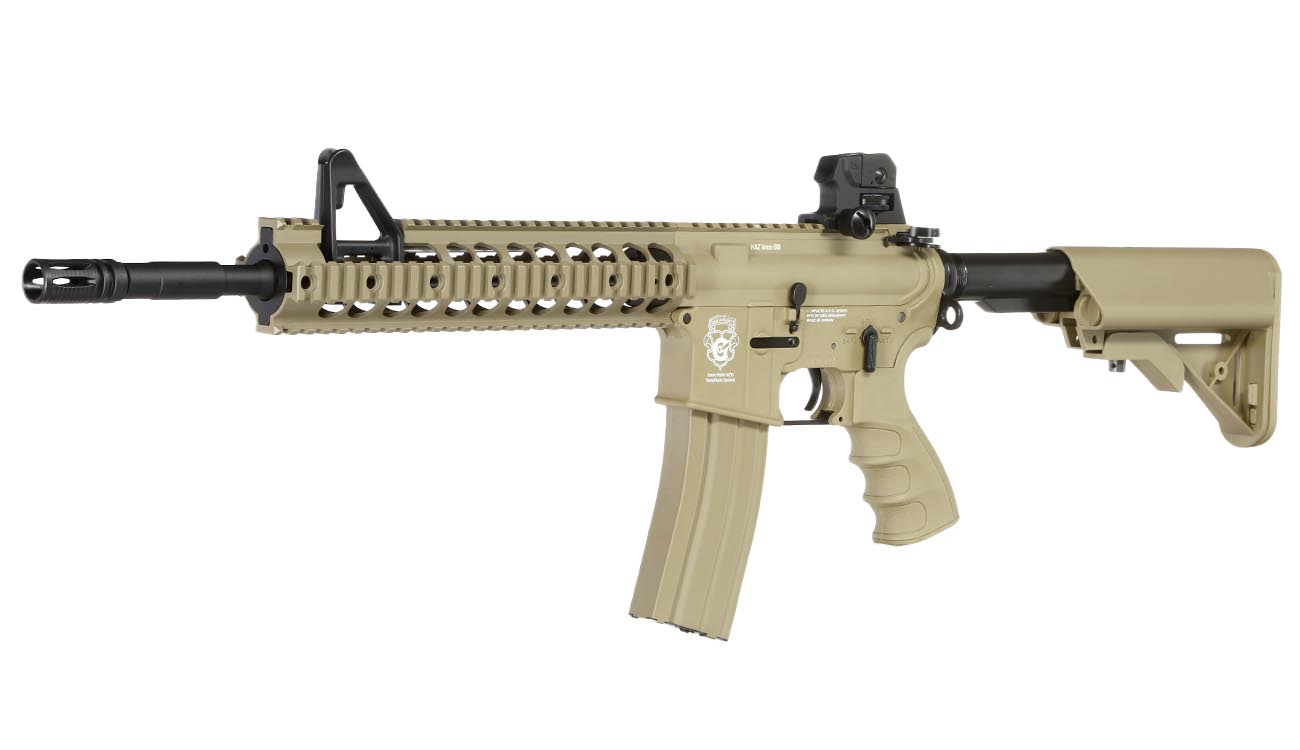 G&G GR15 RIS Raider XL BlowBack AEG 6mm BB Desert Tan