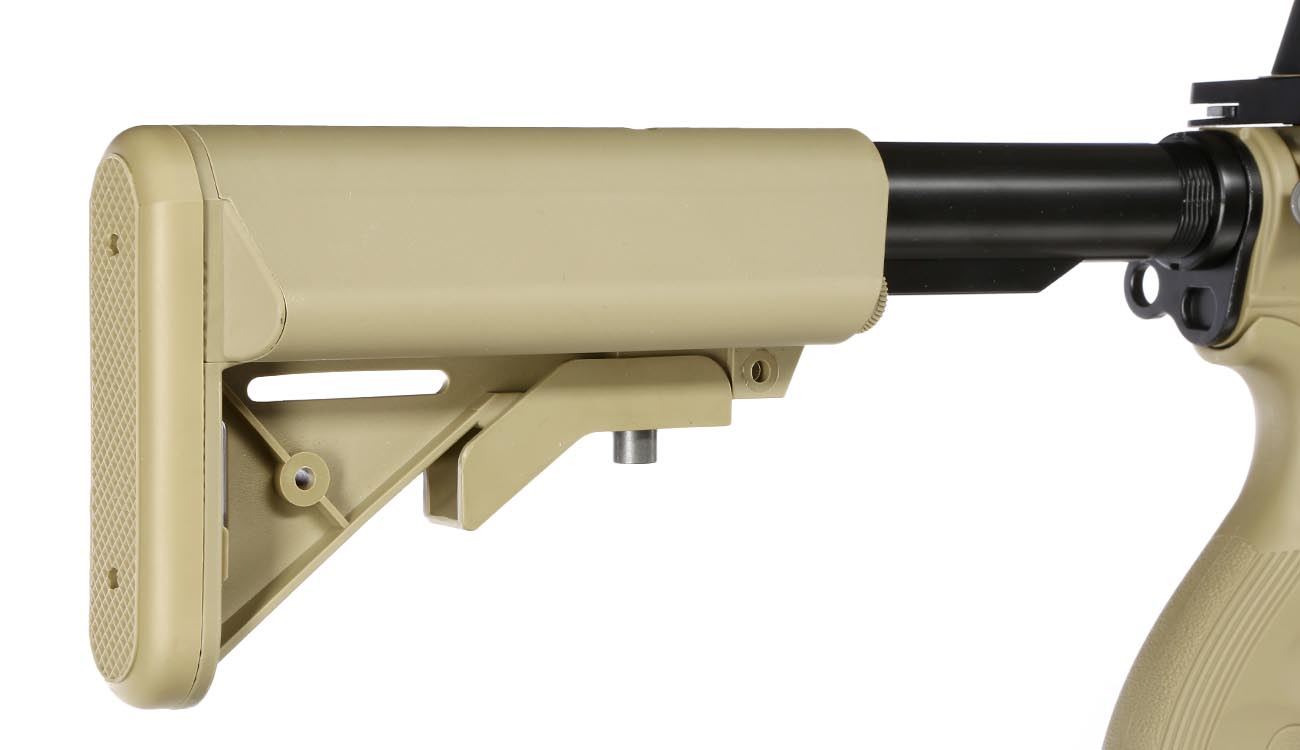 G&G GR15 RIS Raider XL BlowBack AEG 6mm BB Desert Tan Bild 9