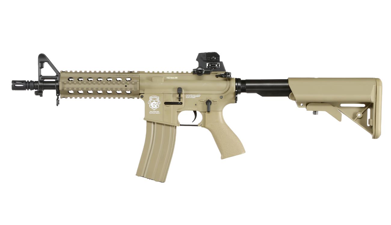 G&G GR15 RIS Raider BlowBack AEG 6mm BB Desert Tan Bild 1